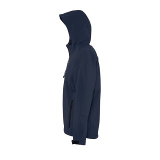 Chaqueta polar softshell para hombre con capucha personalizada